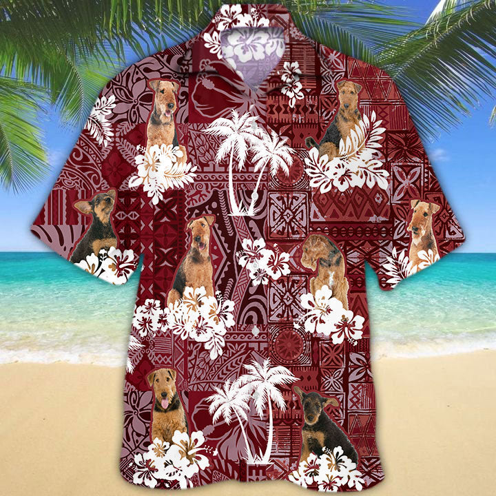 Airedale Terrier Hawaiian Shirt 2