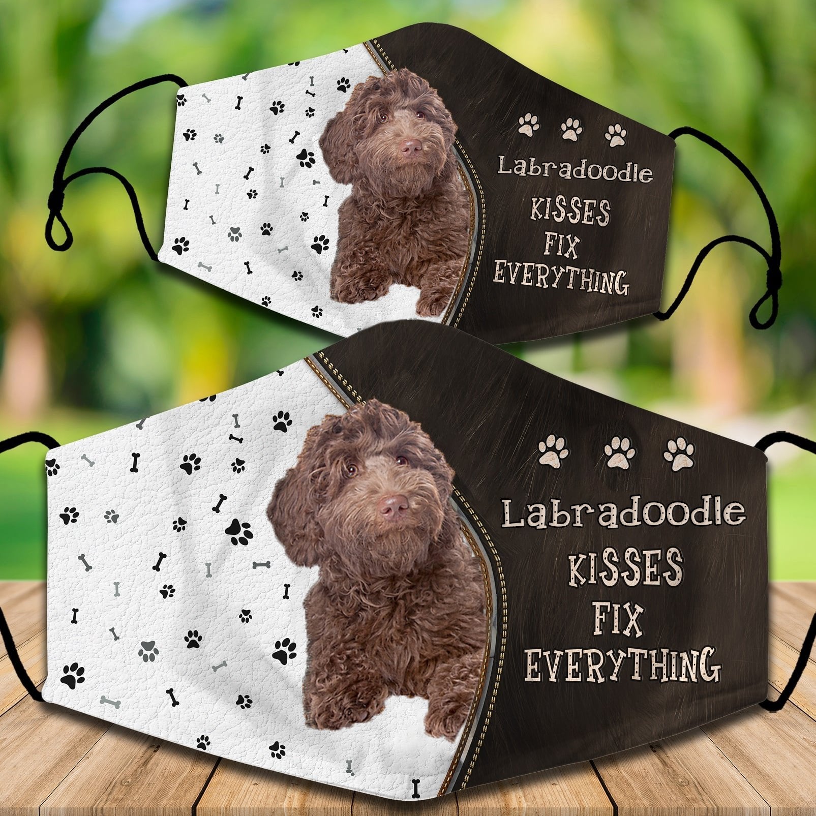Labradoodle-02 Kisses Fix Everything Veil