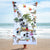 BORDER TERRIER Summer Beach Towel
