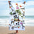 GREAT DANE Summer Beach Towel