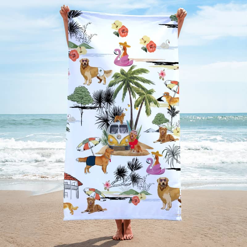 NOVA SCOTIA DTR Summer Beach Towel