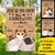Keep Door Closed - Funny Personalized Cat Garden Flag
