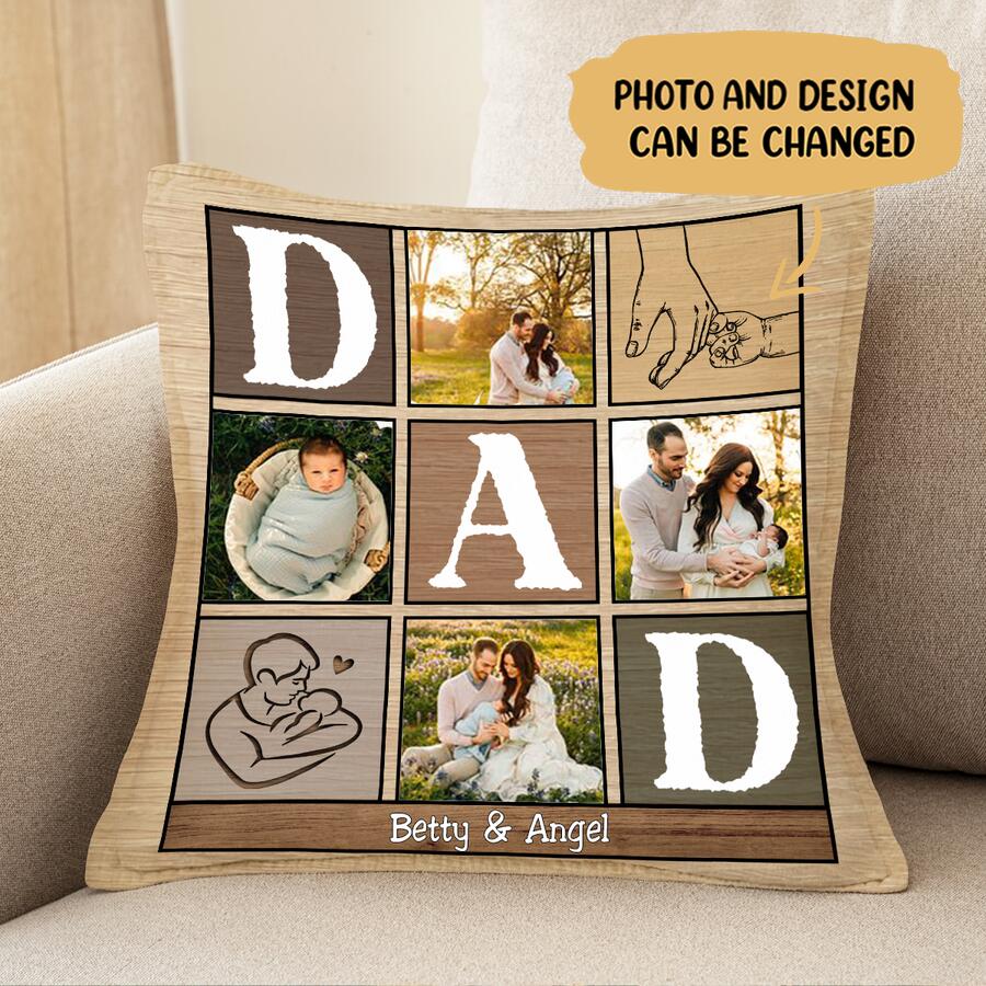 Custom Photo Hold This And Consider It A Big Hug - Personalized Pillow