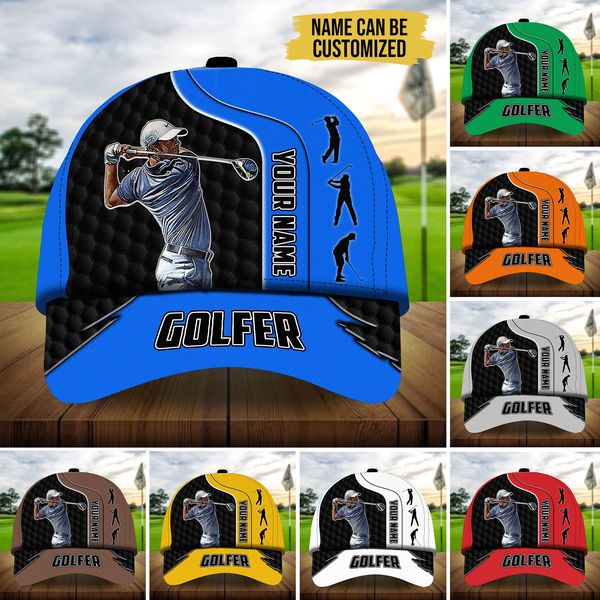 Personalized Multicolored Golf Hats For Golf Lovers