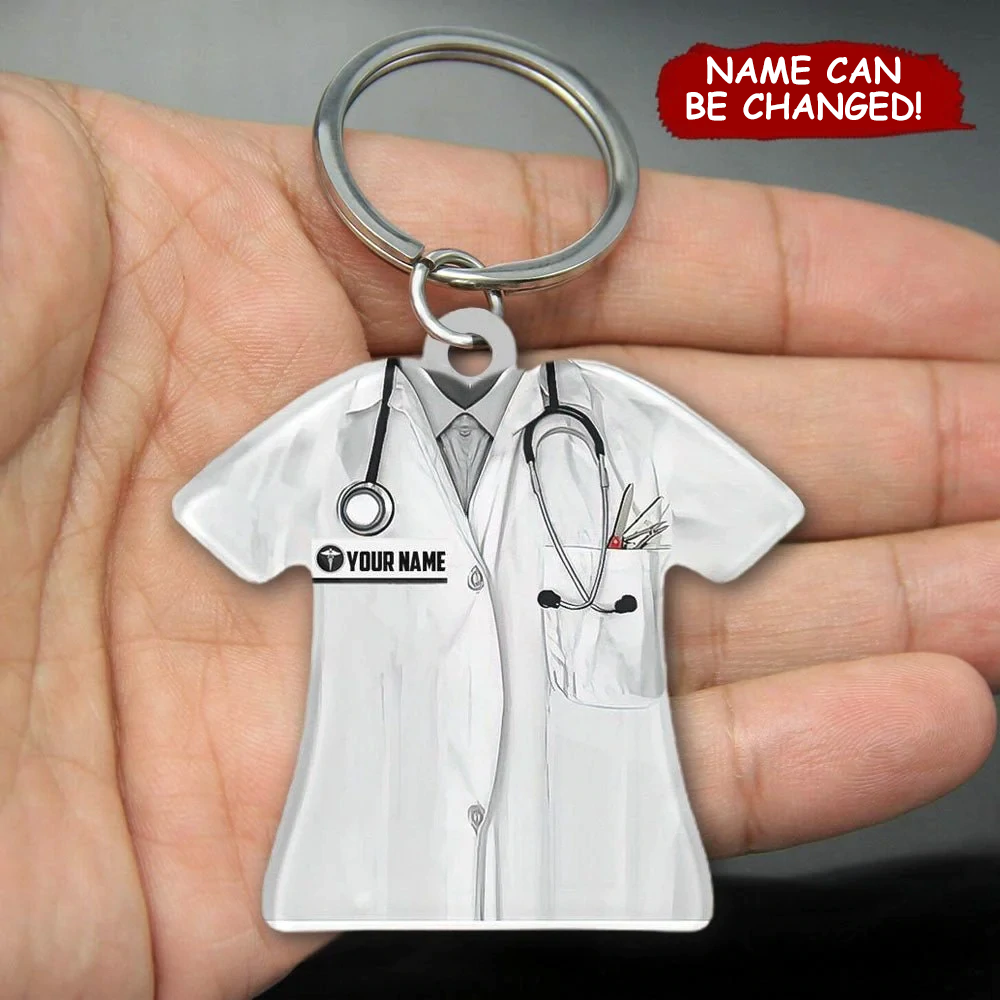 Personalized Nurse Keychain | Gift for nurse Acrylic