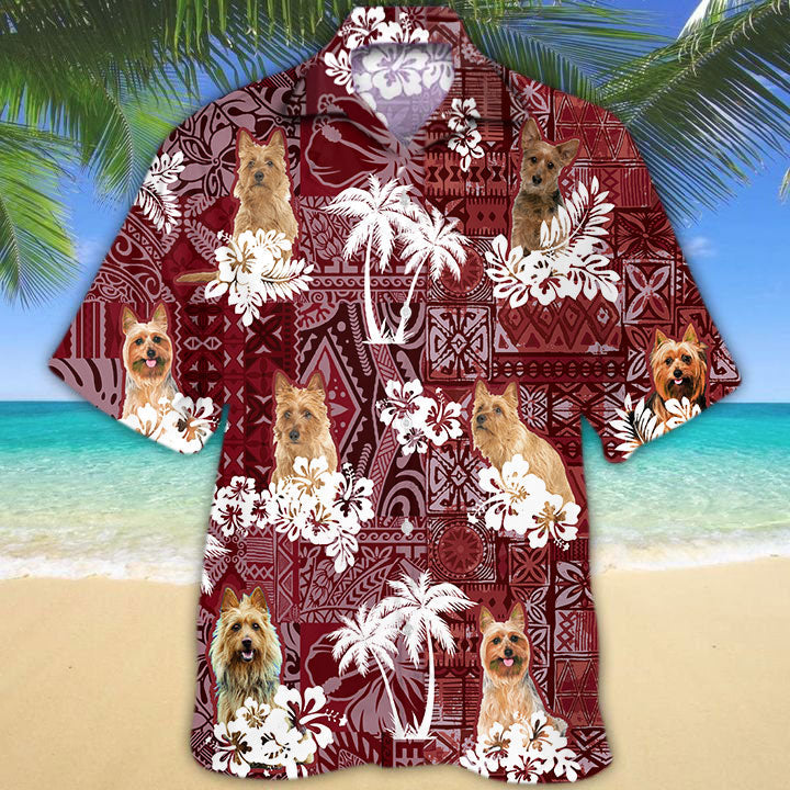 Australian Terrier Hawaiian Shirt 2