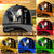 Premium Personalized Go Rooster Multicolor Hats