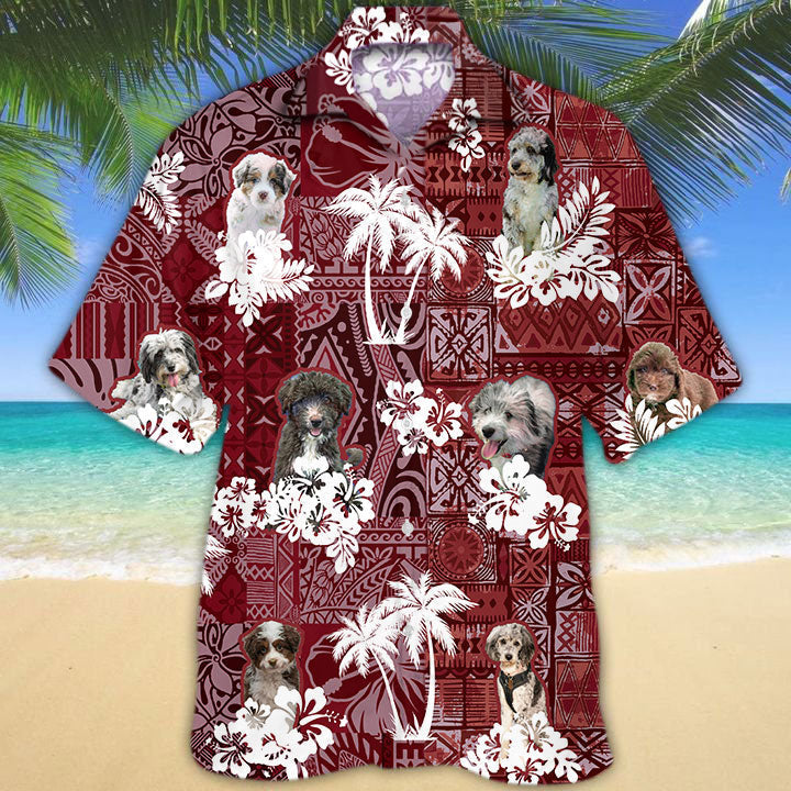 Aussie Doodle Hawaiian Shirt 2