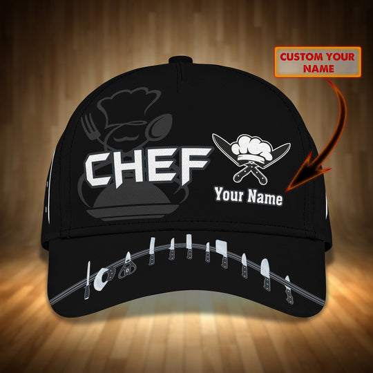 Personalized Name Chef Cap