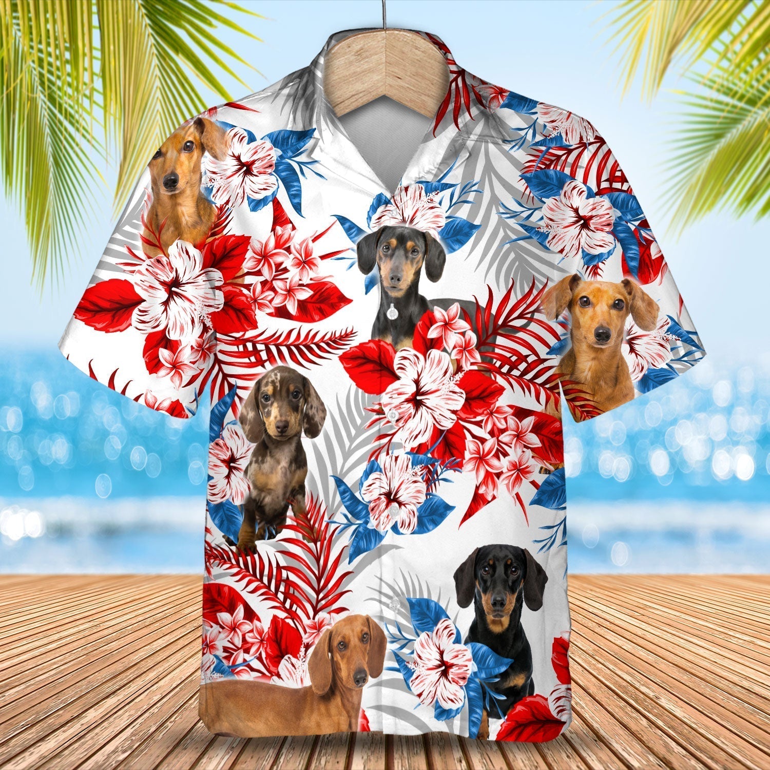 Dachshund Hawaiian Shirt