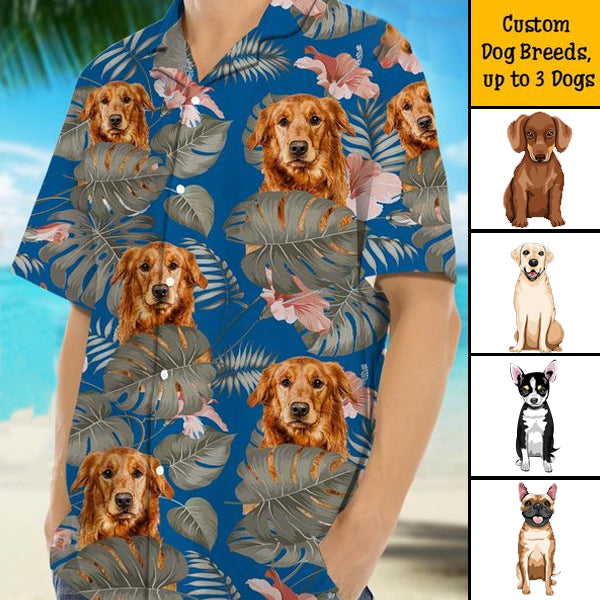 Personalized Hawaiian Shirt For Dog Lovers