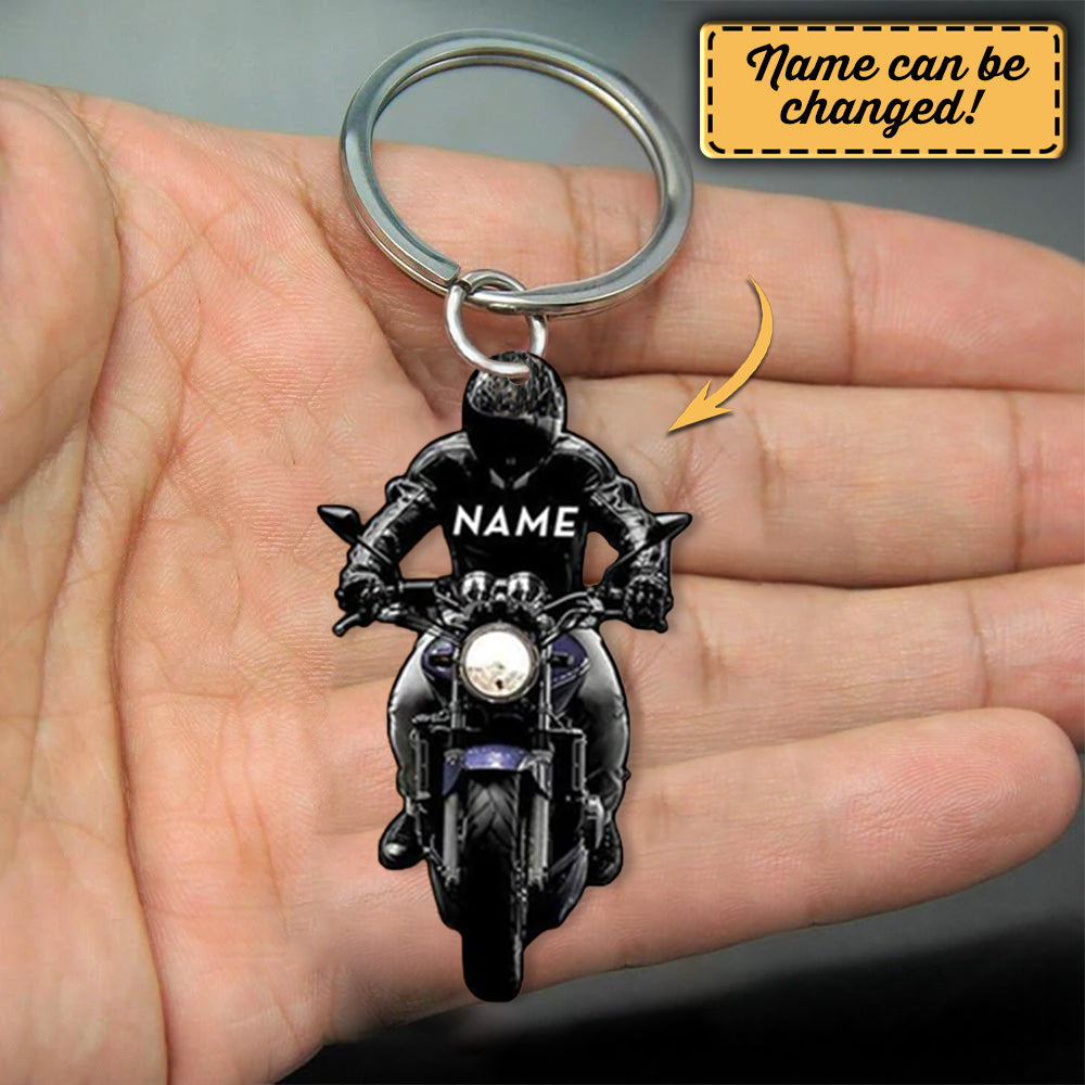 Personalized Motorcycle Cool Keychain