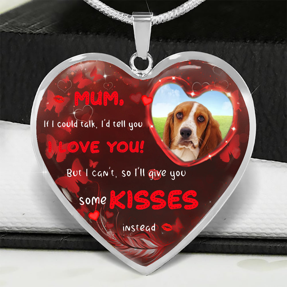 Basset-Hound Give You Some Kisses Necklace