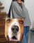 Basset Hound Face Cloth Tote Bag