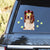 Basset Hound With Hair Curler Funny Sticker