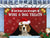 Beagle Wine & Dog Treats Christmas Doormat