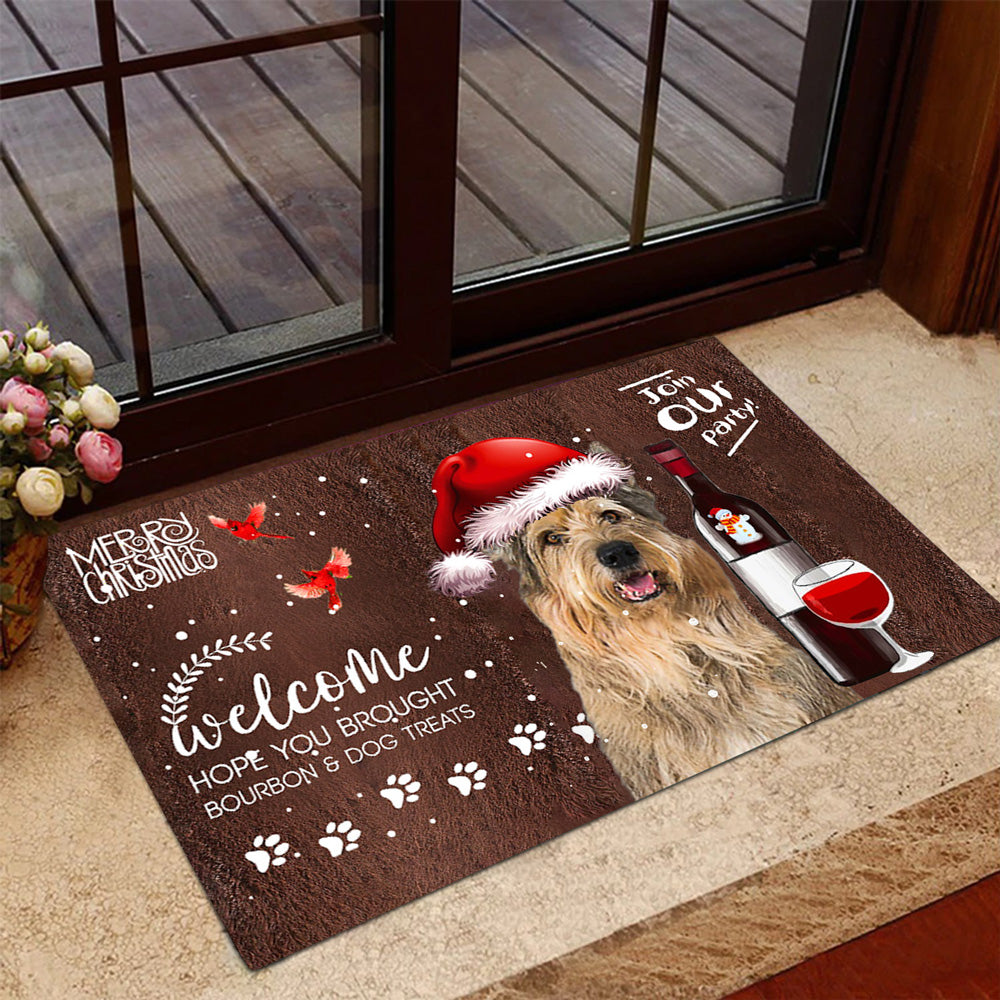 Berger Picard Join Our Party Christmas Doormat
