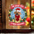 Boerboel We Woof You Christmas Sticker