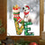 Boxer LOVE Christmas Stocking Sticker