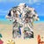 Brittany Spaniel Summer Beach Hawaiian Shirt