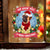 Bullmastiff We Woof You Christmas Sticker