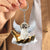 Shih Tzu On The Hands Of Jesus Key chain