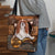 Cavalier King Charles Spaniel With Bone Retro Tote Bag