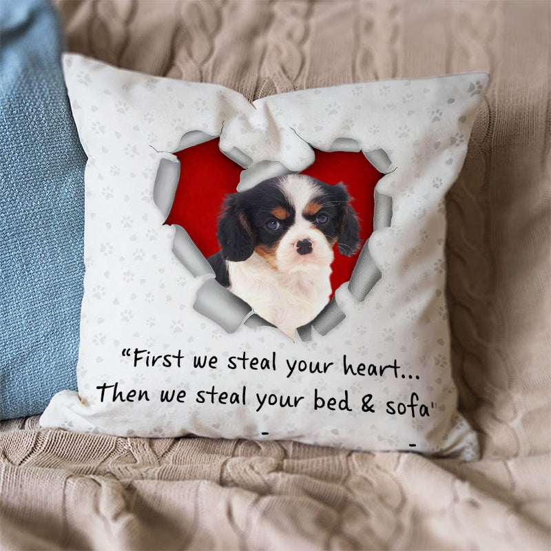 Cavalier King Charles Spaniel Steal Your Heart Pillowcase