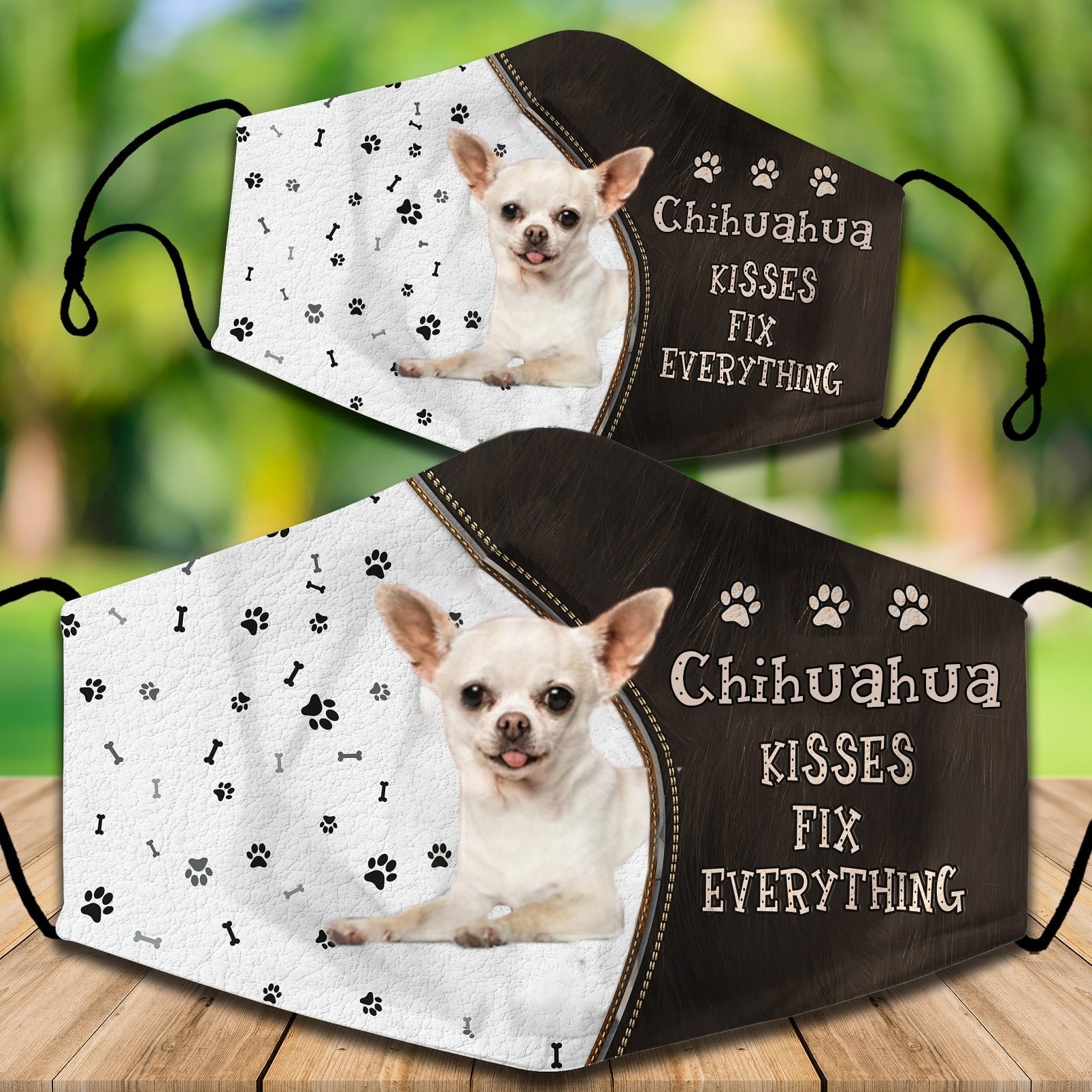 Chihuahua2 Kisses Fix Everything Veil