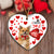 Chihuahua3 Happy Valentine's Day Ornament (porcelain)