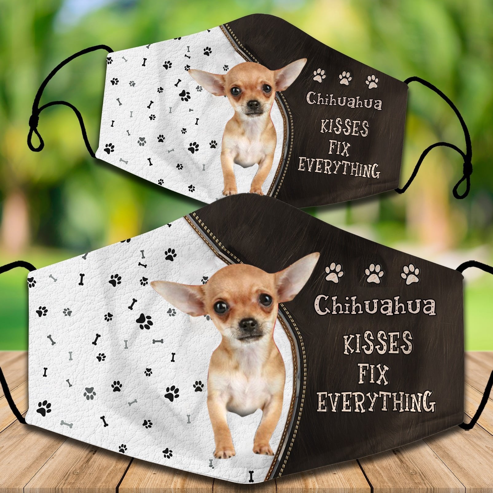 Chihuahua4 Kisses Fix Everything Veil