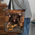 Chocolate Labrador With Bone Retro Tote Bag