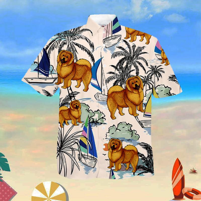 Chow Summer Beach Hawaiian Shirt