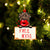 Cockapoo Free Kiss Christmas Ornament