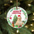 Cockapoo Tree Merry Christmas Ornament (porcelain)