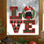 Love Cocker Spaniel Christmas Sticker