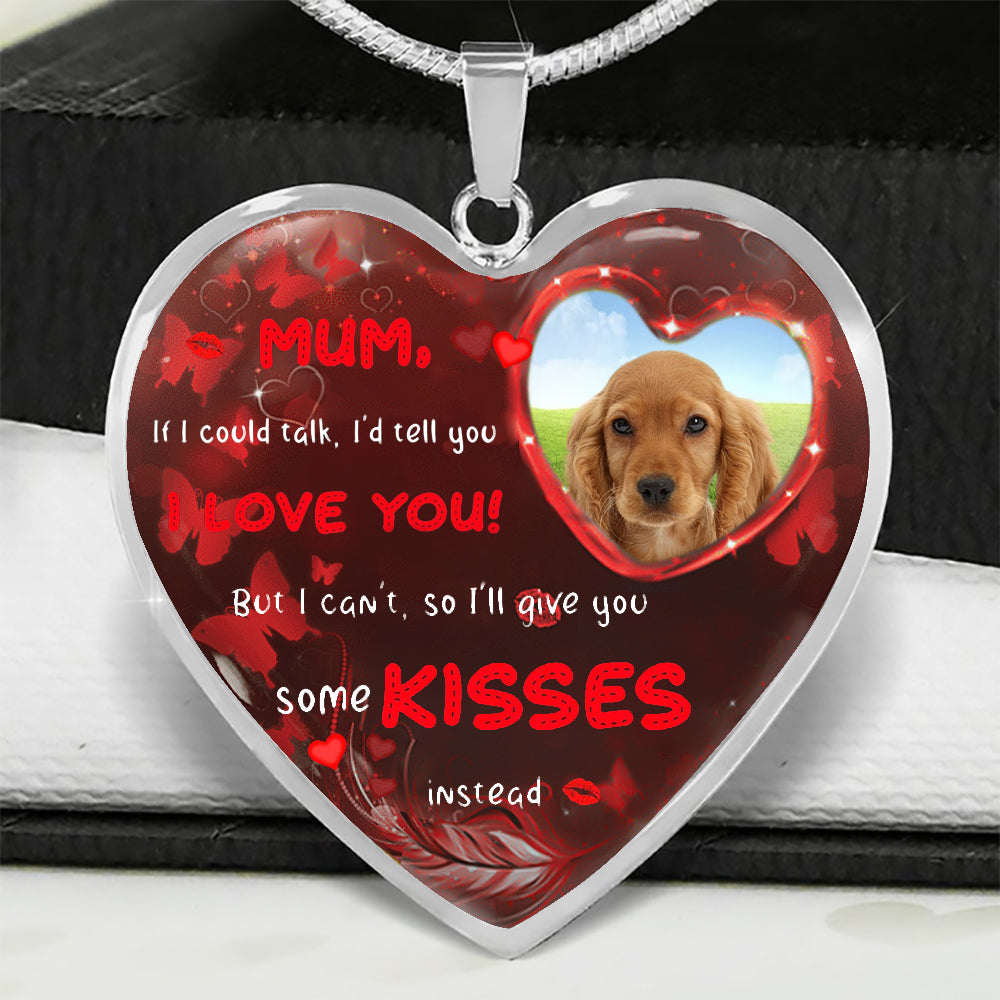 Cocker-Spaniel Give You Some Kisses Necklace