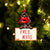 Cocker-Spaniel Free Kiss Christmas Ornament