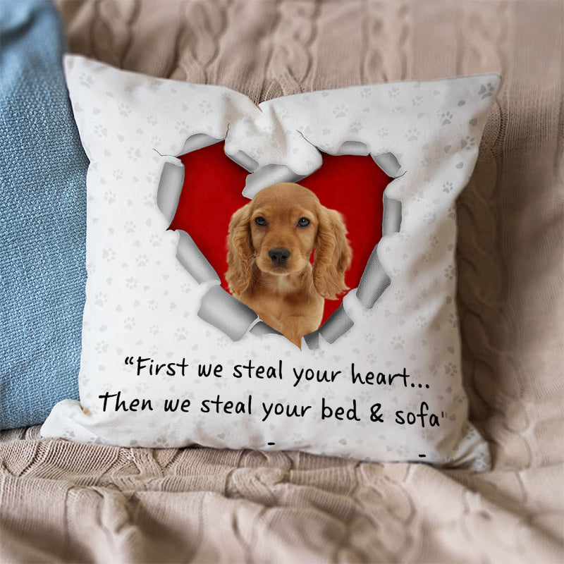 Cocker Spaniel Steal Your Heart Pillowcase