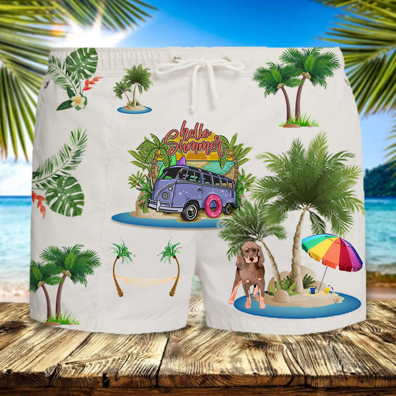 COONHOUND HAWAII BEACH TRUNKS