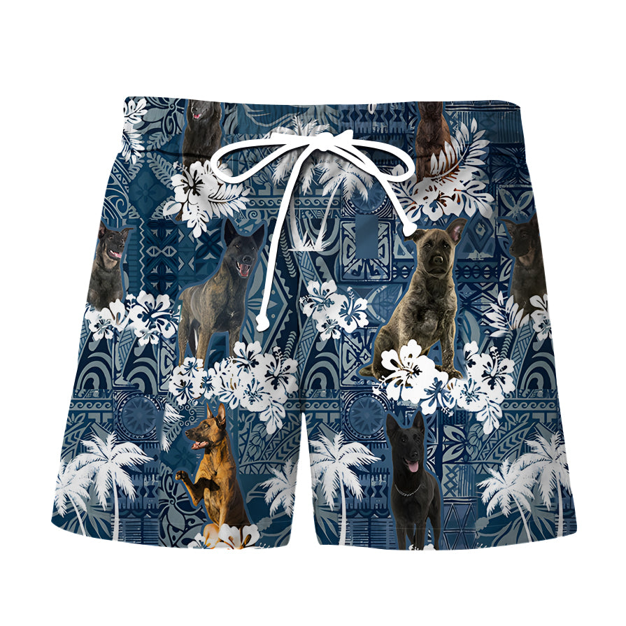 Dutch Shepherd Hawaiian Shorts