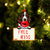 English-Springer-Spaniel Free Kiss Christmas Ornament