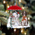 English Springer Spaniel With Snowman Christmas Ornament