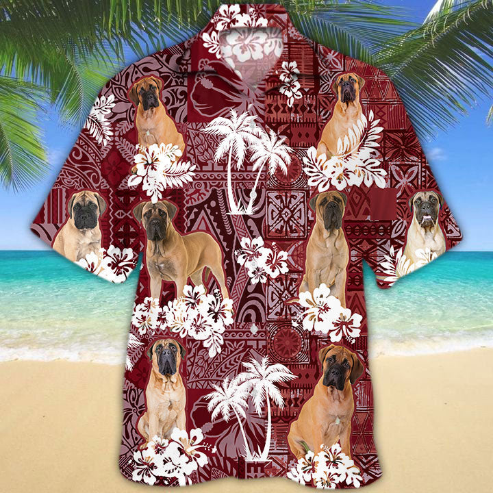 Bullmastiff Hawaiian Shirt 2