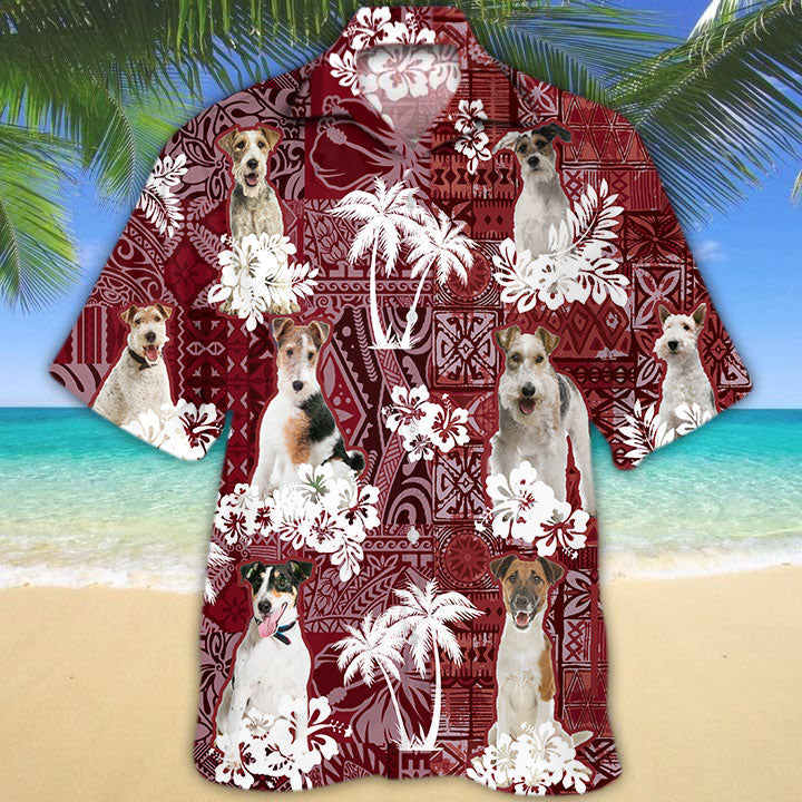 Fox Terrier Hawaiian Shirt 2