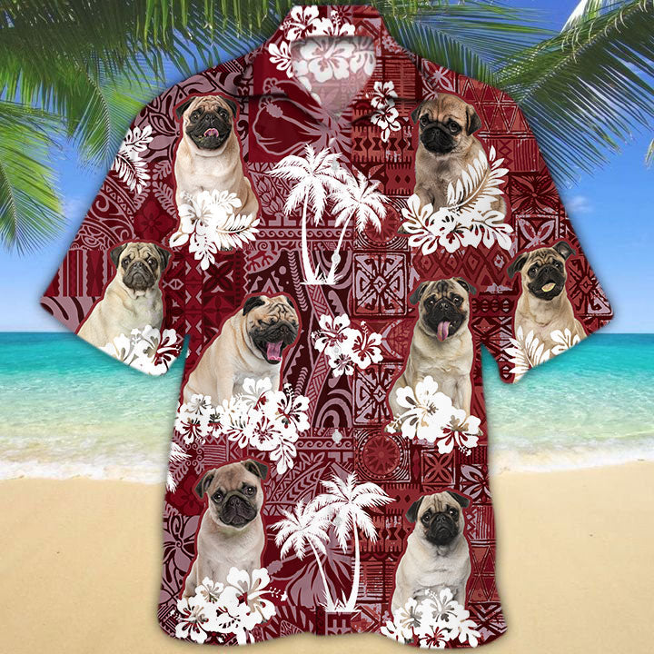 Pug Hawaiian Shirt 2