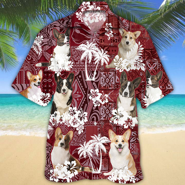 Cardigan Welsh Corgi Hawaiian Shirt 2