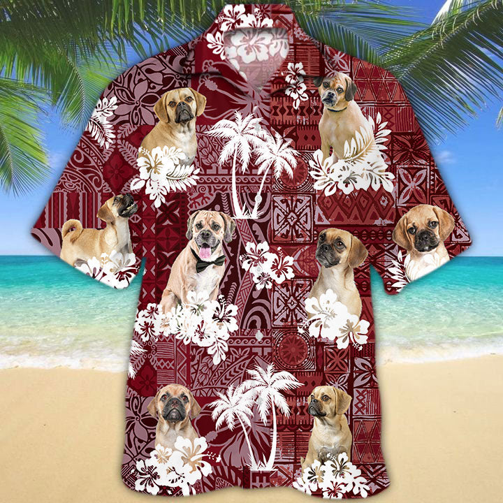 Puggle Hawaiian Shirt 2