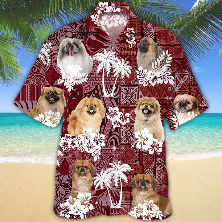 Pekingese Hawaiian Shirt 2