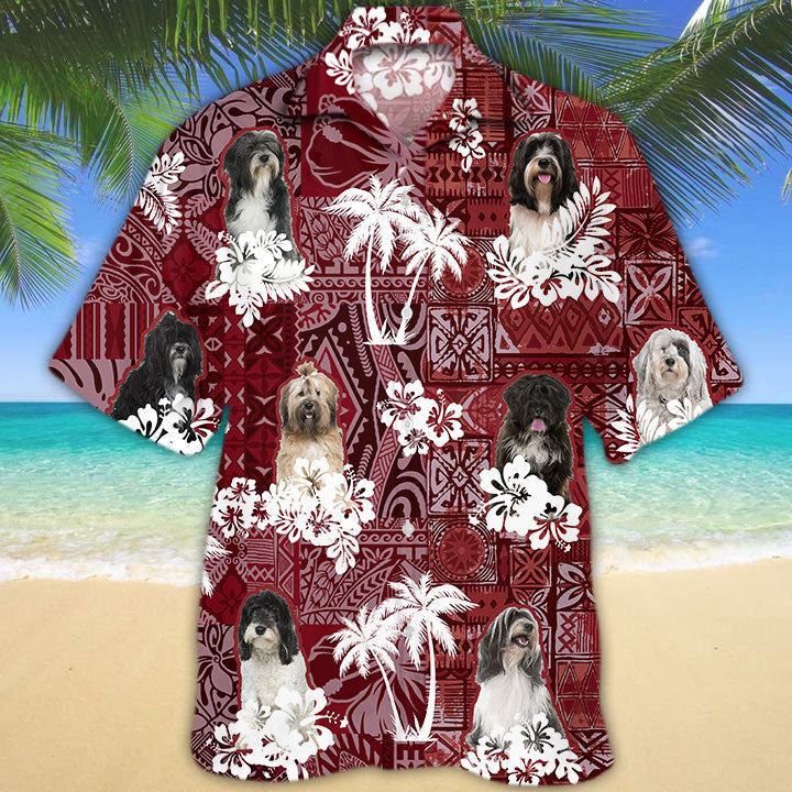 Tibetan Terrier Hawaiian Shirt 2